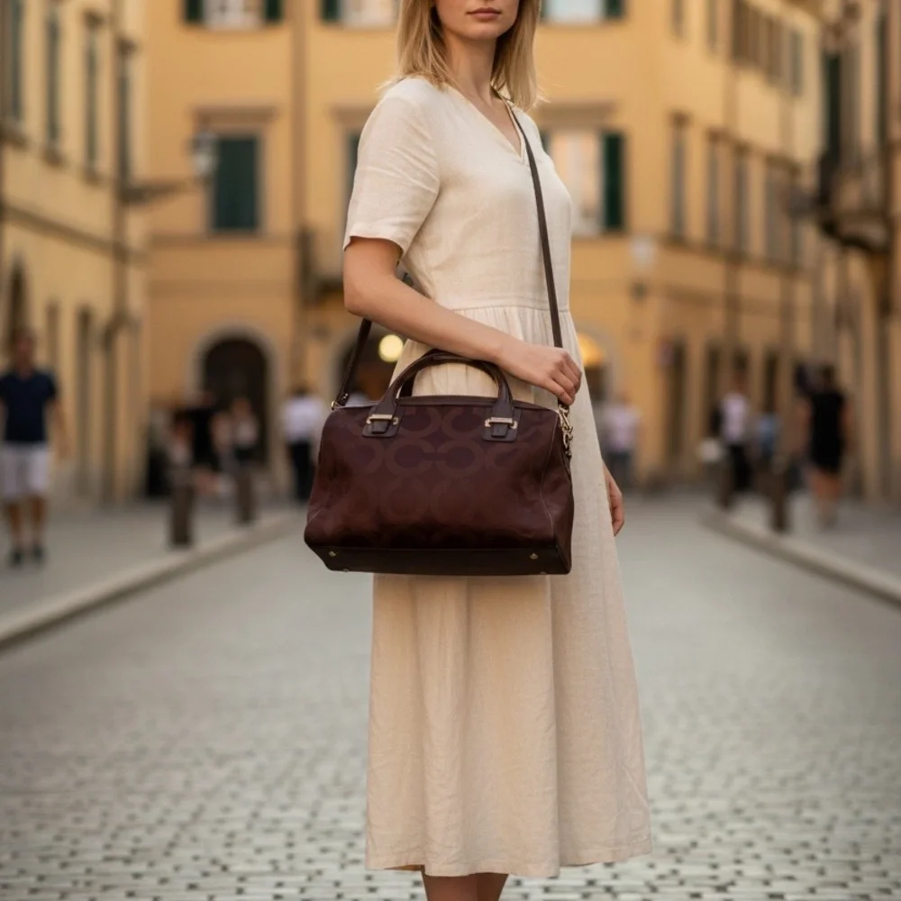 Coach Handbag in Cabernet